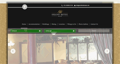 Desktop Screenshot of grandhotelmoate.com